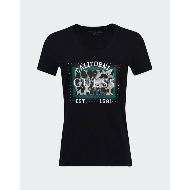 Product GUESS CN SS  ANIMALIER BOXY PRINT ΜΠΛΟΥΖΑ ΓΥΝΑΙΚΕΙΟ base image