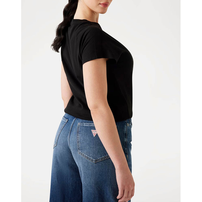 Product GUESS CN SS 4G SHADED HOTFIX WOMEN'S T-SHIRT base image