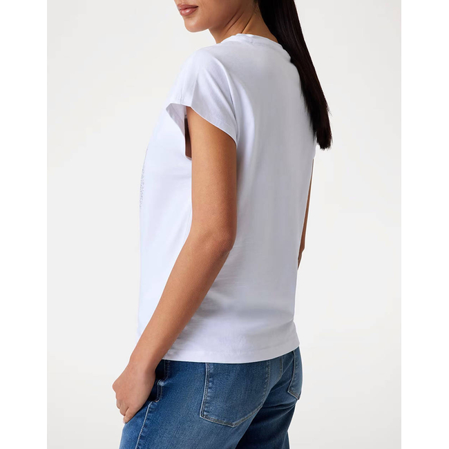 Product GUESS CN SS 4G SHADED HOTFIX WOMEN'S T-SHIRT base image