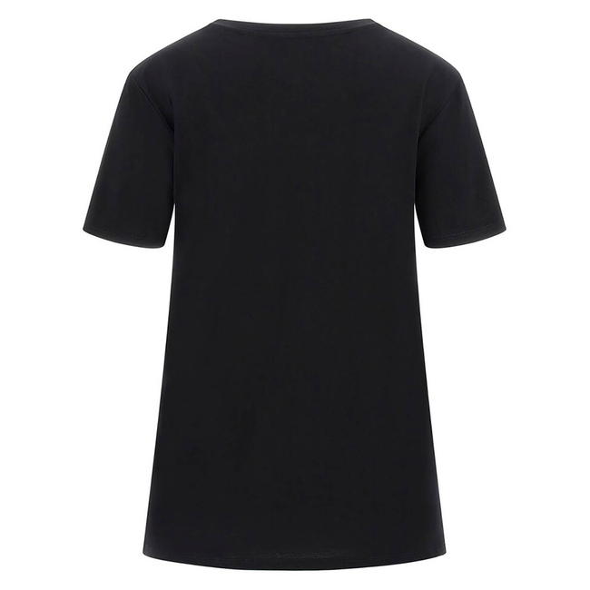Product GUESS SS FLOWER BLING EASY TEE WOMEN'S T-SHIRT base image