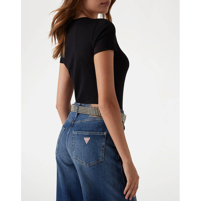 Product GUESS CN SS GUESS LOGO TEE WOMEN'S T-SHIRT base image