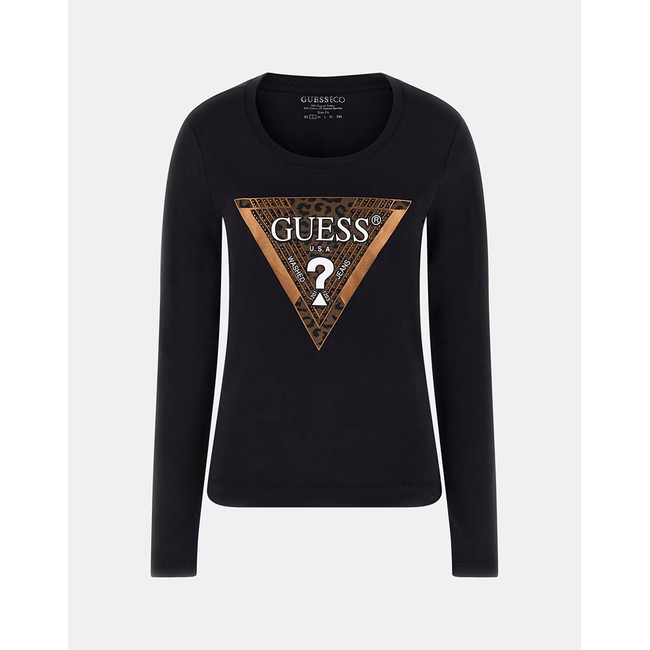Product GUESS LS CN LEO TRIANGLE TEE ΜΠΛΟΥΖΑ ΓΥΝΑΙΚΕΙΟ base image