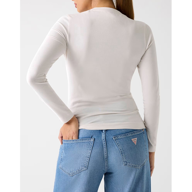 Product GUESS LS CN LEO TRIANGLE TEE ΜΠΛΟΥΖΑ ΓΥΝΑΙΚΕΙΟ base image