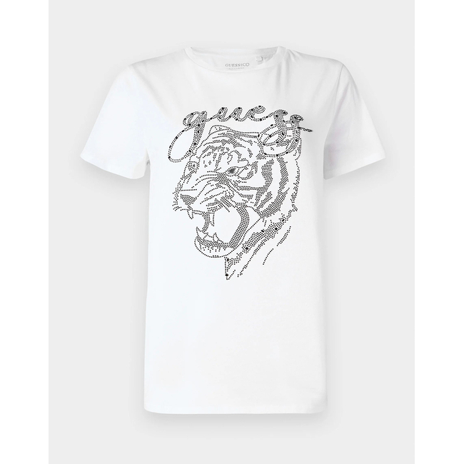 Product GUESS SS GUESS TIGER FACE EASY TEE ΜΠΛΟΥΖΑ ΓΥΝΑΙΚΕΙΟ base image