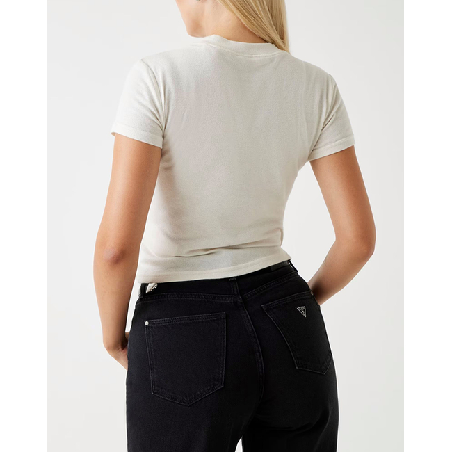 Product GUESS SS ANITA MOCK NK TOP ΜΠΛΟΥΖΑ ΓΥΝΑΙΚΕΙΟ base image