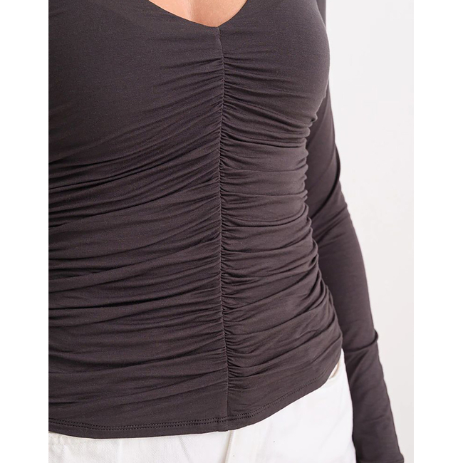 Product GUESS LS V-NECK AYLEEN TOP ΜΠΛΟΥΖΑ ΓΥΝΑΙΚΕΙΟ base image