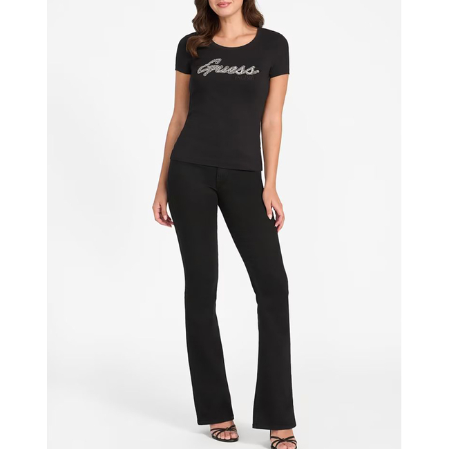 Product GUESS  SS LOGO HOT FIX TEE ΜΠΛΟΥΖΑ ΓΥΝΑΙΚΕΙΟ base image