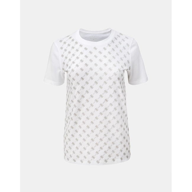 Product GUESS SS CN 4G ALLOVER TEE ΜΠΛΟΥΖΑ ΓΥΝΑΙΚΕΙΟ base image