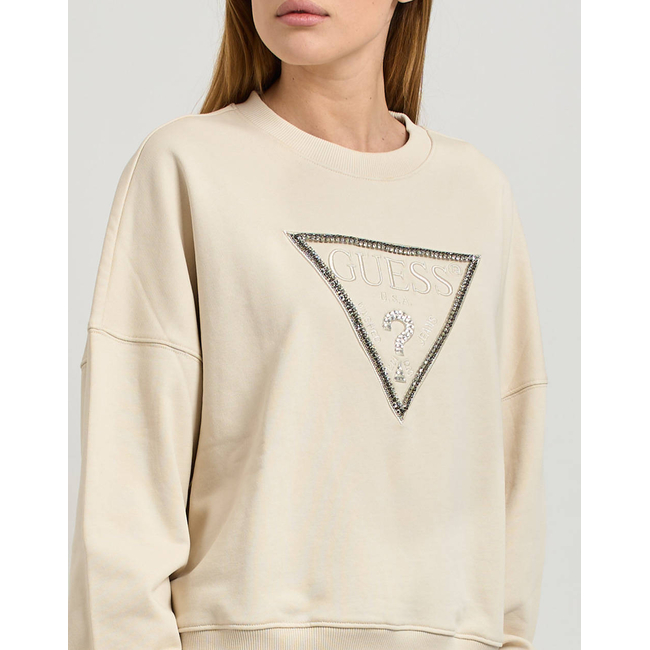 Product GUESS CN RACHELE TRIANGLE SWEATSHIRT WOMEN base image