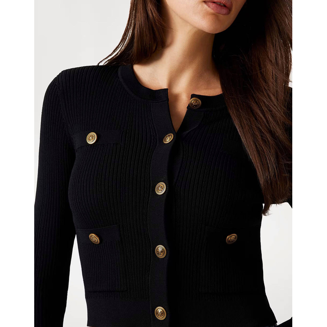 Product GUESS LS CN EMMIE CARDI SWTR JACKET WOMEN base image