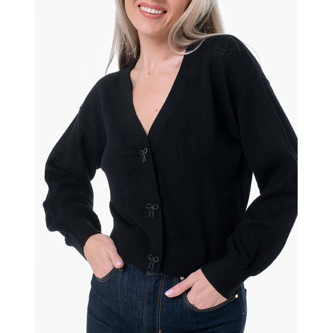 Product GUESS LS VN LYLA CARDI SWTR CARDIGAN WOMEN base image