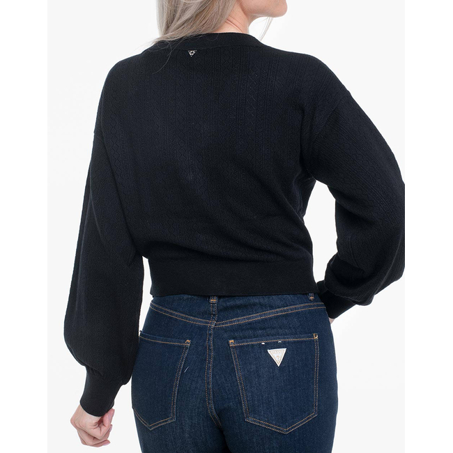 Product GUESS LS VN LYLA CARDI SWTR CARDIGAN WOMEN base image