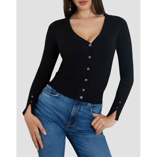 Product GUESS ZENA CARDI LS SWTR ΠΛΕΚΤΟ ΓΥΝΑΙΚΕΙΟ base image