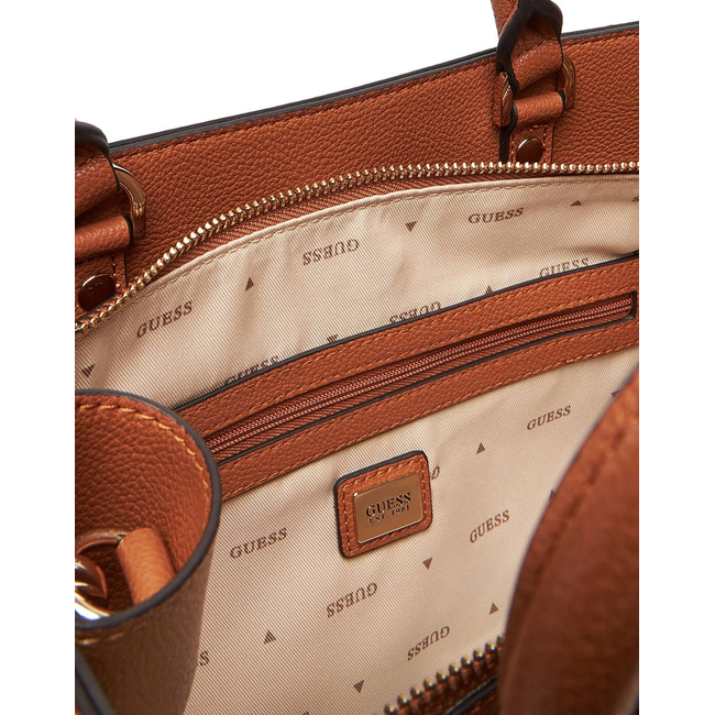 Product GUESS MERIDIAN II GIRLFRIEND SATCHEL BAG WOMEN base image