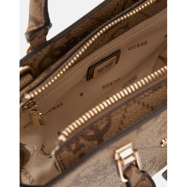Product GUESS  QUEENSLAND MINI SATCHEL ΤΣΑΝΤΑ ΓΥΝΑΙΚΕΙΟ (Διαστάσεις: 22 x 14 x 8εκ.) base image
