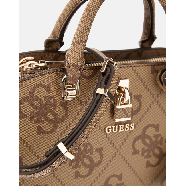 Product GUESS  QUEENSLAND MINI SATCHEL ΤΣΑΝΤΑ ΓΥΝΑΙΚΕΙΟ (Διαστάσεις: 22 x 14 x 8εκ.) base image