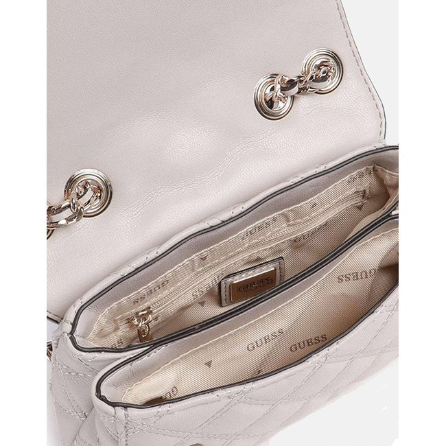 Product GUESS  GIULLY II MINI 2 COMP CVRT FLP ΤΣΑΝΤΑ ΓΥΝΑΙΚΕΙΟ (Διαστάσεις: 18 x 12 x 6εκ.) base image