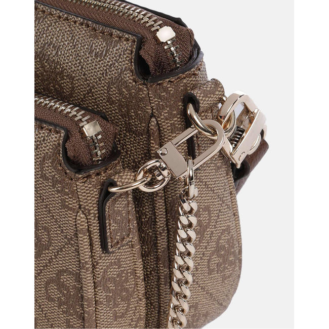 Product GUESS  NOELLE II DBL POUCH CROSSBODY ΤΣΑΝΤΑ ΓΥΝΑΙΚΕΙΟ (Διαστάσεις: 24 x 13 x 5εκ.) base image