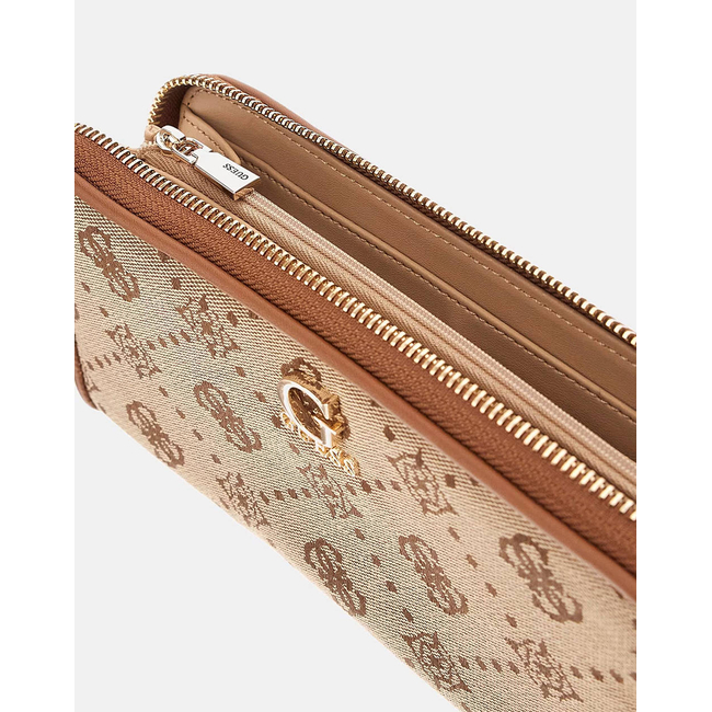 Product GUESS NEDA SLG LARGE ZIP AROUND WOMEN'S ACCESSORY (Dimensions: 21 x 10 x 2cm.) base image