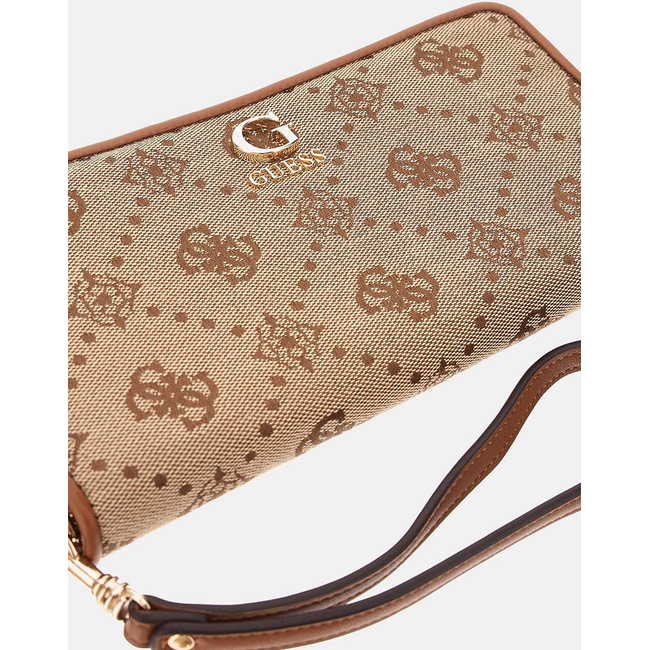 Product GUESS NEDA SLG LARGE ZIP AROUND WOMEN'S ACCESSORY (Dimensions: 21 x 10 x 2cm.) base image