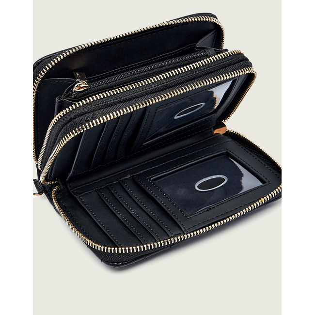 Product GUESS NADIRA SLG MEDIUM DOUBLE ZIP WALLET FOR WOMEN base image