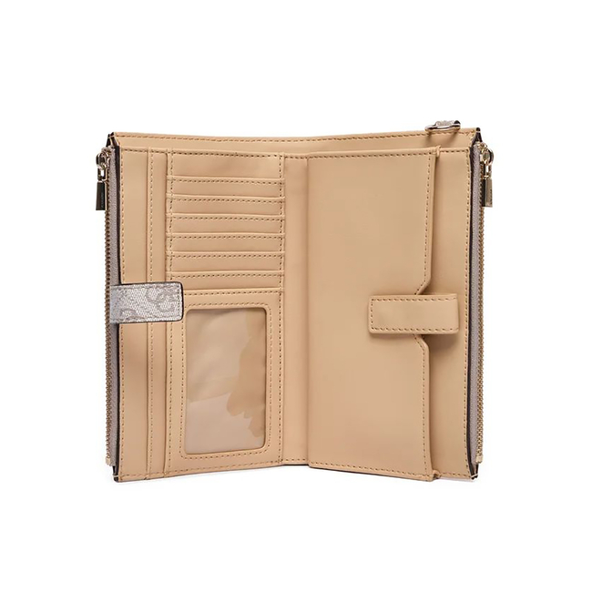 Product GUESS LAUREL II SLG DBL ZIP ORGNZR WOMEN'S ACCESSORIES base image