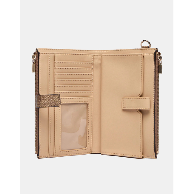 Product GUESS LAUREL II SLG DBL ZIP ORGNZR WOMEN'S ACCESSORIES base image