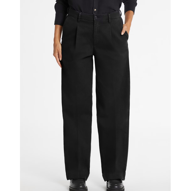 Product GUESS JEANS GJ WIDE LEG TROUSER - ECO ORG CO CLASSIC RG TWILL340 WOMEN'S TROUSERS base image