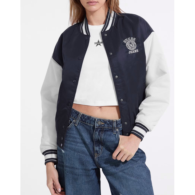 Product GUESS JEANS GJ VARSITY WITH EMBROIDERY ΜΠΟΥΦΑΝ ΓΥΝΑΙΚΕΙΟ base image