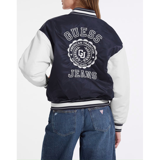 Product GUESS JEANS GJ VARSITY WITH EMBROIDERY ΜΠΟΥΦΑΝ ΓΥΝΑΙΚΕΙΟ base image