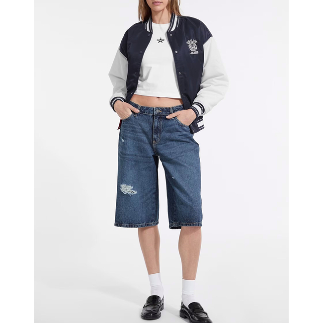 Product GUESS JEANS GJ VARSITY WITH EMBROIDERY ΜΠΟΥΦΑΝ ΓΥΝΑΙΚΕΙΟ base image