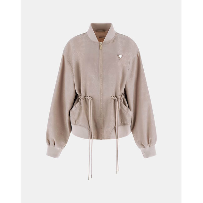 Product GUESS JEANS 4G AOP FULL ZIP JACKET ΜΠΟΥΦΑΝ ΓΥΝΑΙΚΕΙΟ base image