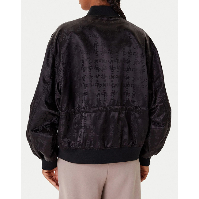 Product GUESS JEANS 4G AOP FULL ZIP JACKET ΜΠΟΥΦΑΝ ΓΥΝΑΙΚΕΙΟ base image