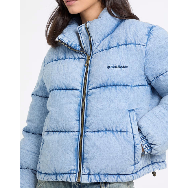 Product GUESS JEANS GJ DENIM PUFFER JACKET ΜΠΟΥΦΑΝ ΓΥΝΑΙΚΕΙΟ base image