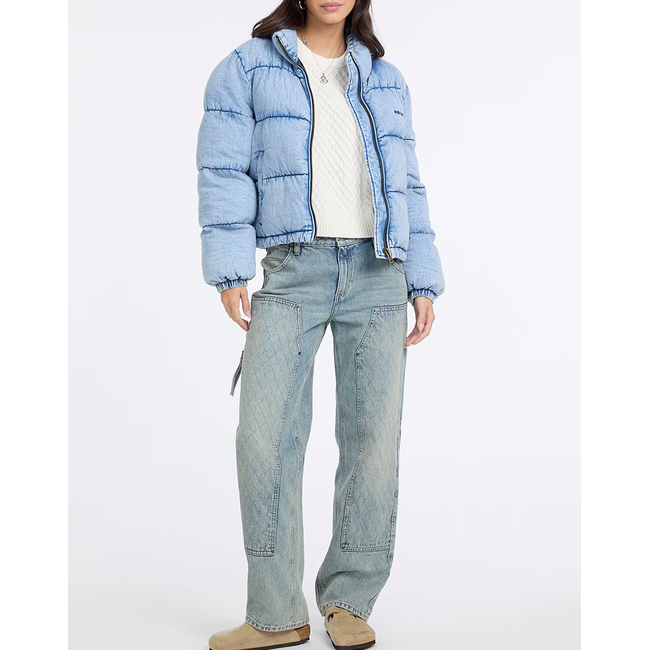 Product GUESS JEANS GJ DENIM PUFFER JACKET ΜΠΟΥΦΑΝ ΓΥΝΑΙΚΕΙΟ base image