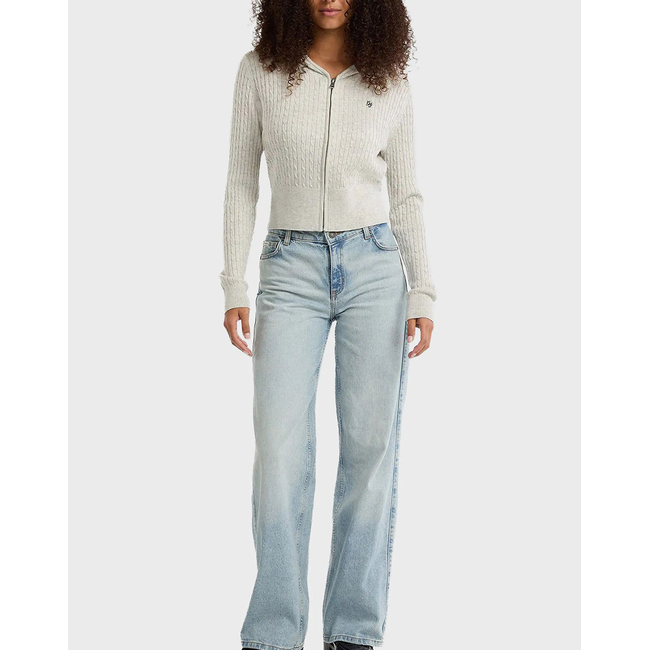 Product GUESS JEANS GJ LS CABLE HOODIE CARDI ΠΛΕΚΤΟ ΓΥΝΑΙΚΕΙΟ base image