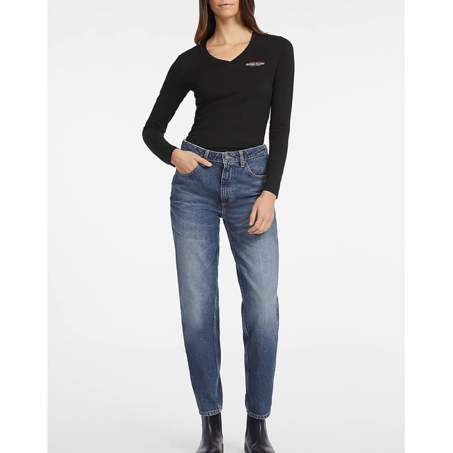 Product GUESS JEANS GJ LS VN SLIM MINI AMERICA TEE WOMEN'S T-SHIRT base image