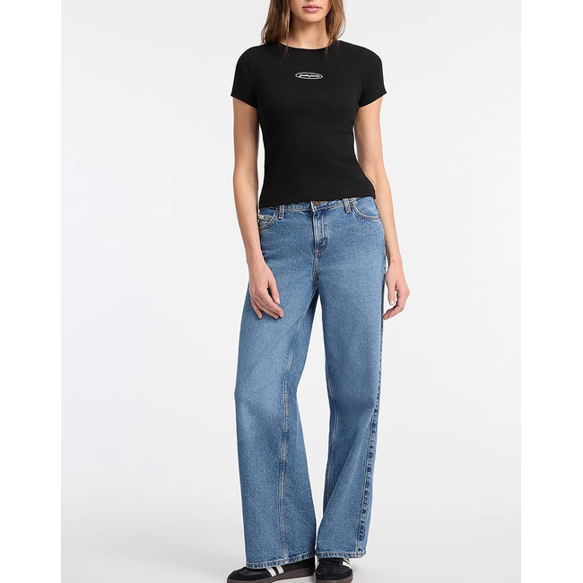 Product GUESS JEANS GJ SS CN EMBRO SLIM TOP WOMEN'S T-SHIRT base image