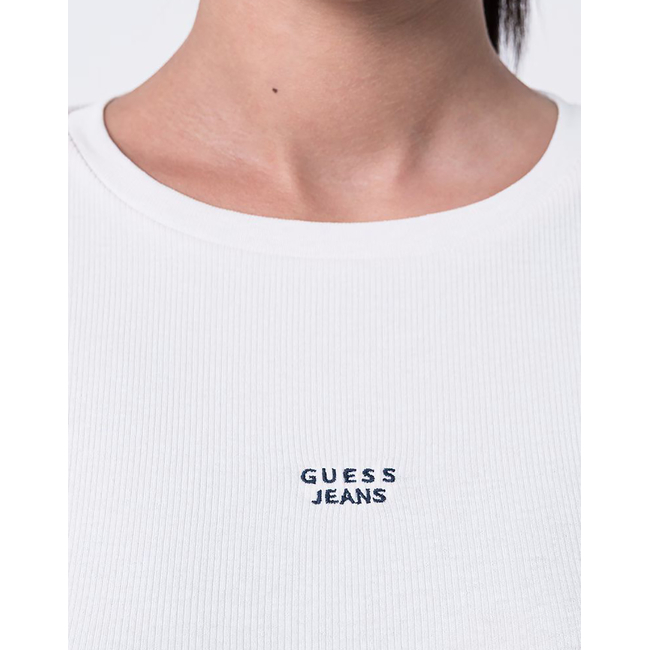 Product GUESS JEANS GJ LS CN EMBRO SLIM TOP WOMEN'S T-SHIRT base image