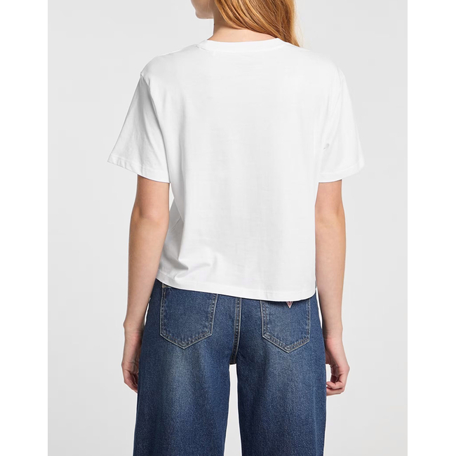 Product GUESS JEANS GJ SS CN BOXY EMBRO LOGO TEE WOMEN'S T-SHIRT base image