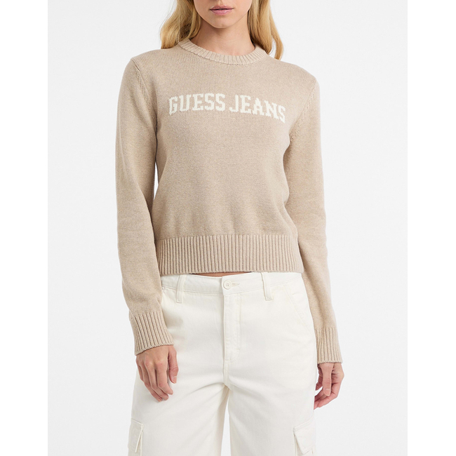 Product GUESS JEANS GJ LS CN GUESS J INTARSIA SWTR ΜΠΛΟΥΖΑ ΓΥΝΑΙΚΕΙΟ base image