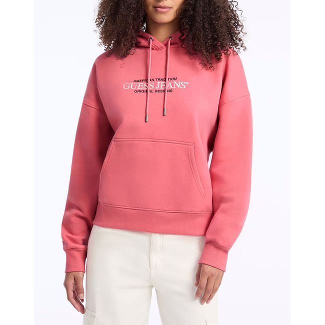 Product GUESS JEANS GJ HOOD OS AMERICAN TR SWEAT ΦΟΥΤΕΡ ΓΥΝΑΙΚΕΙΟ base image