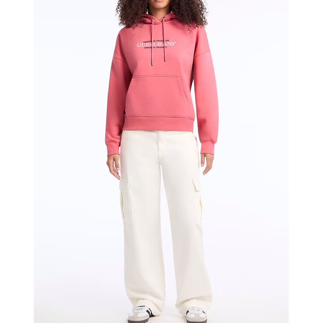 Product GUESS JEANS GJ HOOD OS AMERICAN TR SWEAT ΦΟΥΤΕΡ ΓΥΝΑΙΚΕΙΟ base image
