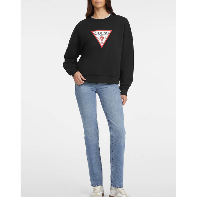Product GUESS JEANS GJ CN OS ICONIC TRIANGLE SWEAT ΦΟΥΤΕΡ ΓΥΝΑΙΚΕΙΟ base image