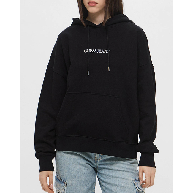 Product GUESS JEANS GJ OVER HOOD EMBRO SWEATSHIRT ΦΟΥΤΕΡ ΓΥΝΑΙΚΕΙΟ base image