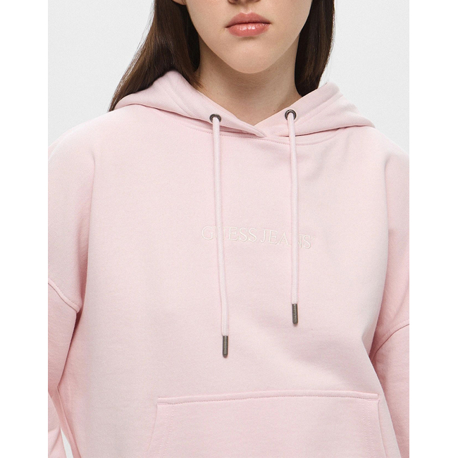 Product GUESS JEANS GJ OVER HOOD EMBRO SWEATSHIRT ΦΟΥΤΕΡ ΓΥΝΑΙΚΕΙΟ base image