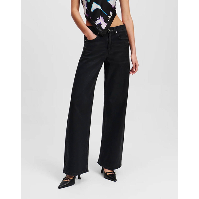 Product KARL LAGERFELD JEANS KLJ MR RELAXED COATED DENIM base image
