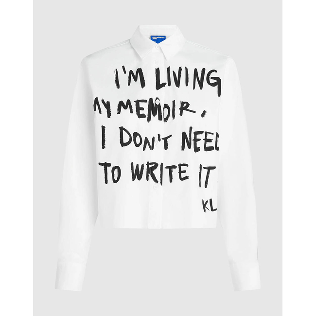 Product KARL LAGERFELD JEANS KLJ KARL WOVEN SHIRT base image