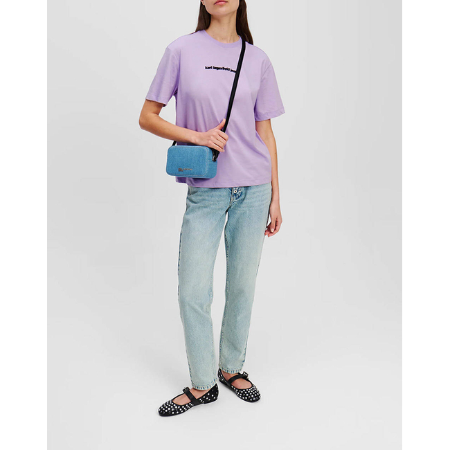 Product KARL LAGERFELD JEANS KLJ REG BLUR LOGO TEE base image