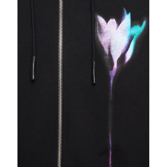 Product KARL LAGERFELD JEANS KLJ REG FLOWER ZIP-UP HOODIE base image
